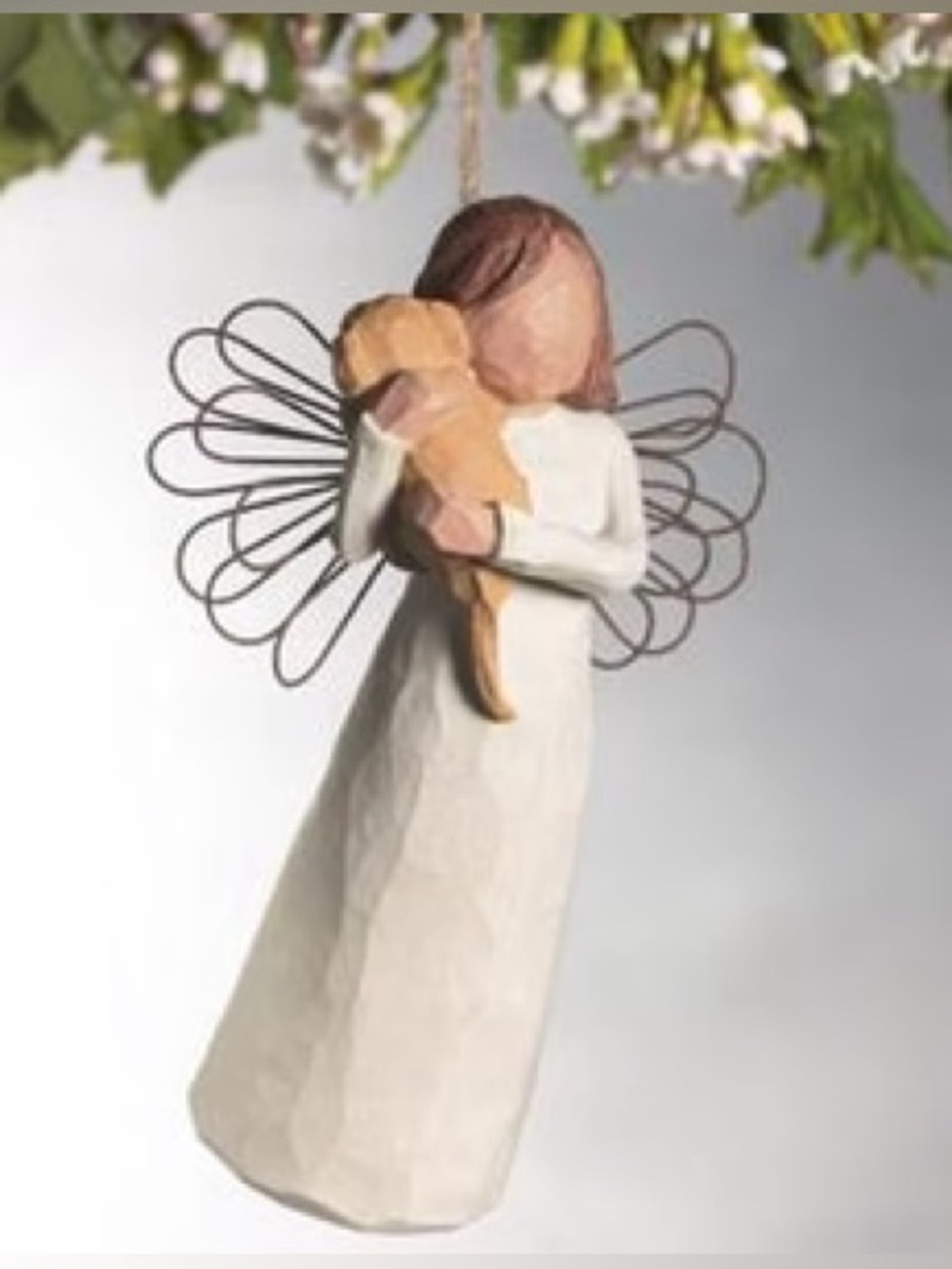 Willow Tree Angel of Friendship Animal Lover Figurine Ornament